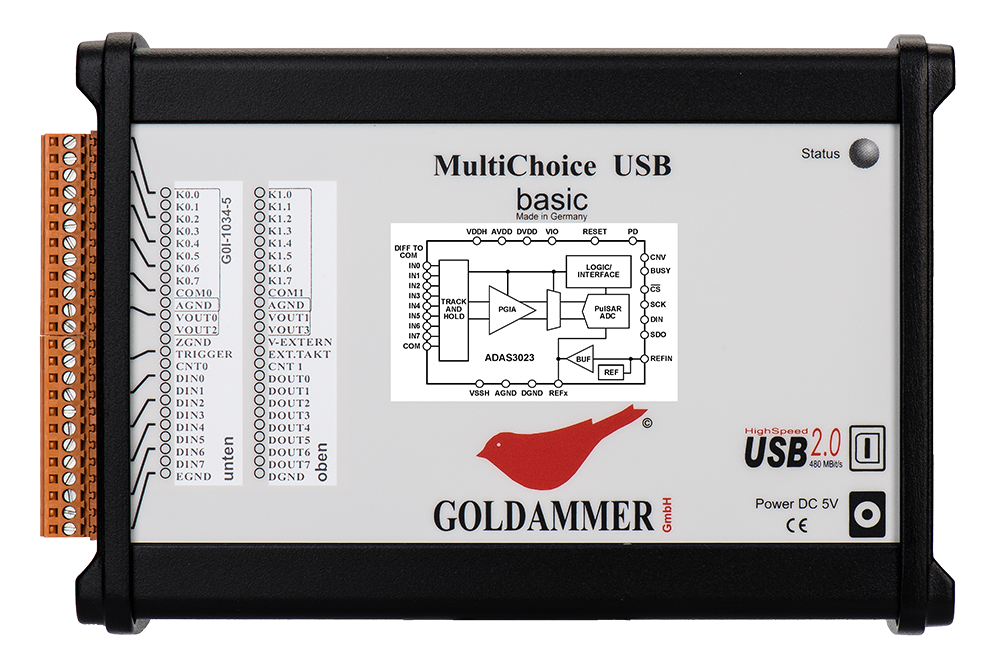 G0I-1034-5 USB DIN IEC 60381-1 und DIN IEC 60381-2 Goldammer GmbH Wolfsburg